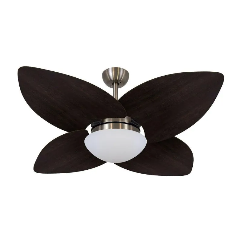 Ventilador De Teto Dormamu Bronze 4 Pás Tabaco 127v 110V