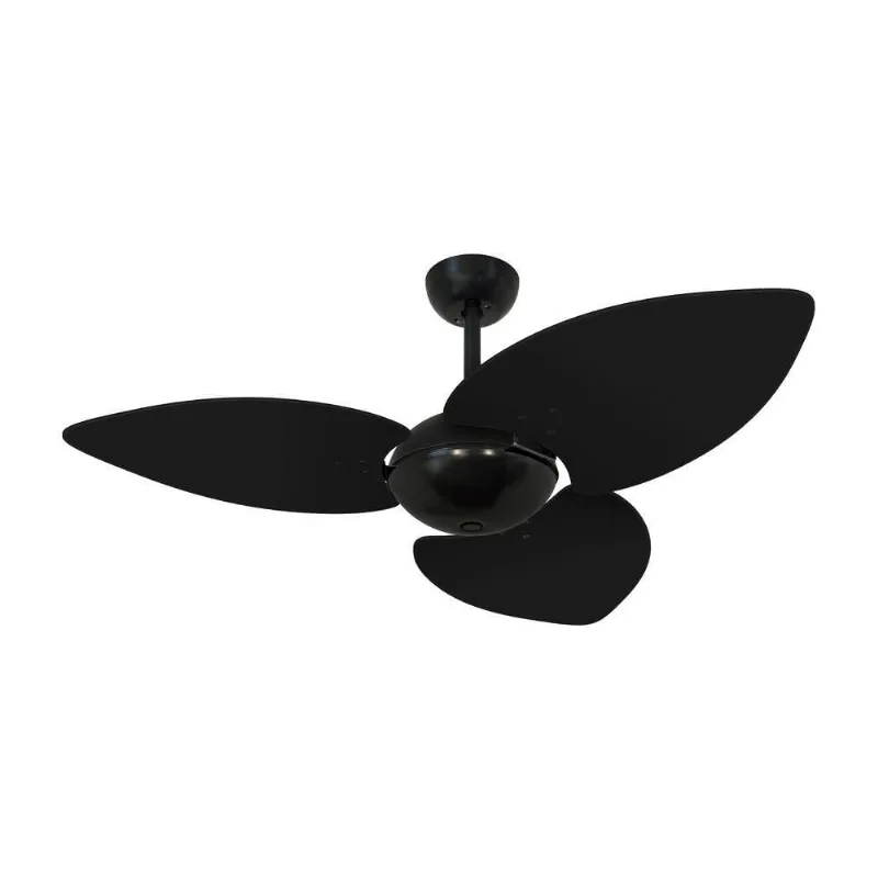 Ventilador De Teto Dormamu Nero Office 3 Pás Preto 127v 110V