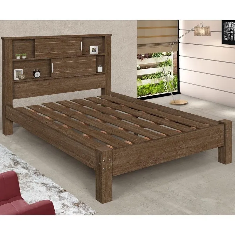 Cama Casal Com Cabeceira Joel Mocaccino