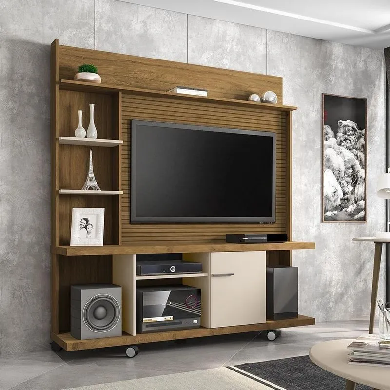 Home Para Tv Mechelen Cinomomo Off White Pintura 3d Ripada
