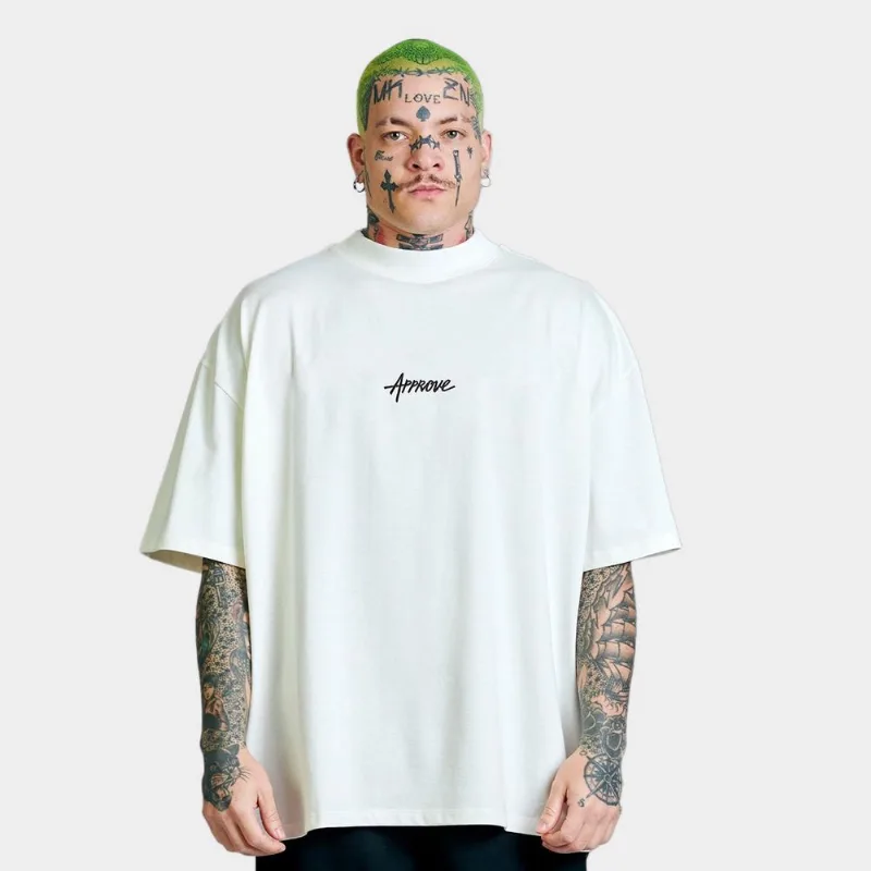 Camiseta Approve Huge Basic - Unissex - Off White
