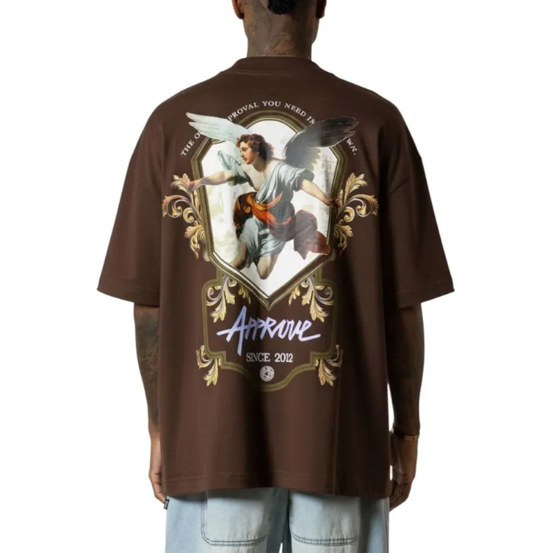 Camiseta Approve Huge Angel City Marrom
