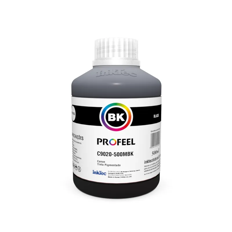 Kit Tinta Pigmentada Inktec C9020 Cores Corante C9021 4X500ml