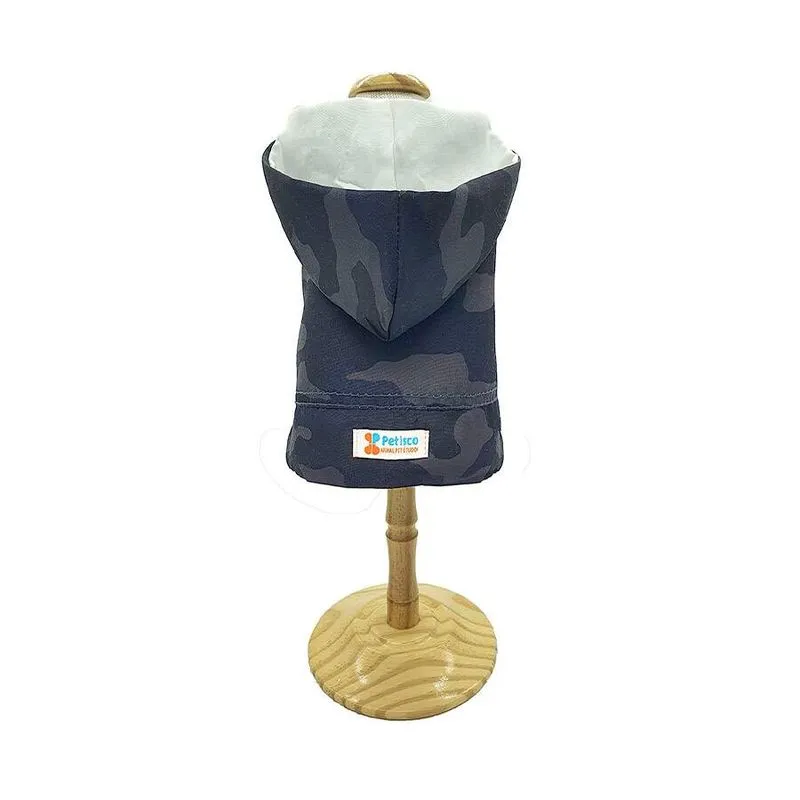 Capa Petisco Impetus Camuflada Cinza Para Cães - Tamanho 4