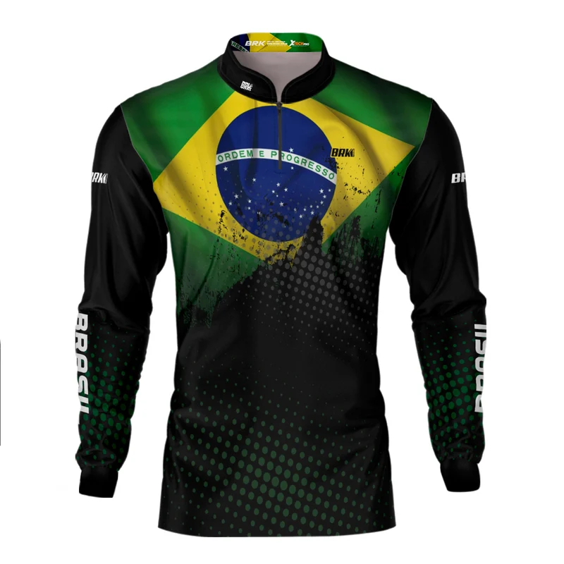 Camisa Agro Brk Brasil com Proteção Solar UV50+ G2