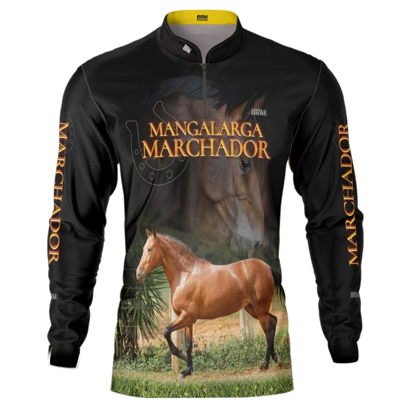 Camisa Agro Brk Manga Larga Marchador com Proteção Solar UV50+ M