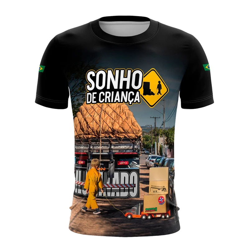 Camiseta Agro Brk Sonho de Criança com Proteção Solar UV50+ G2