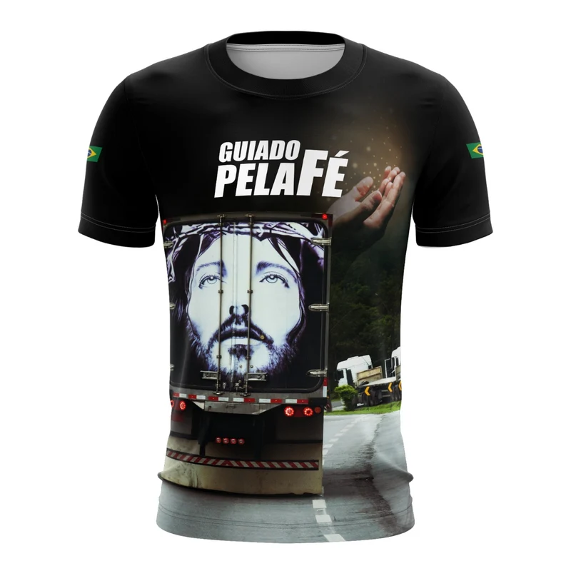Camiseta Agro Brk Guiado por Deus com Proteção Solar UV50+ G2