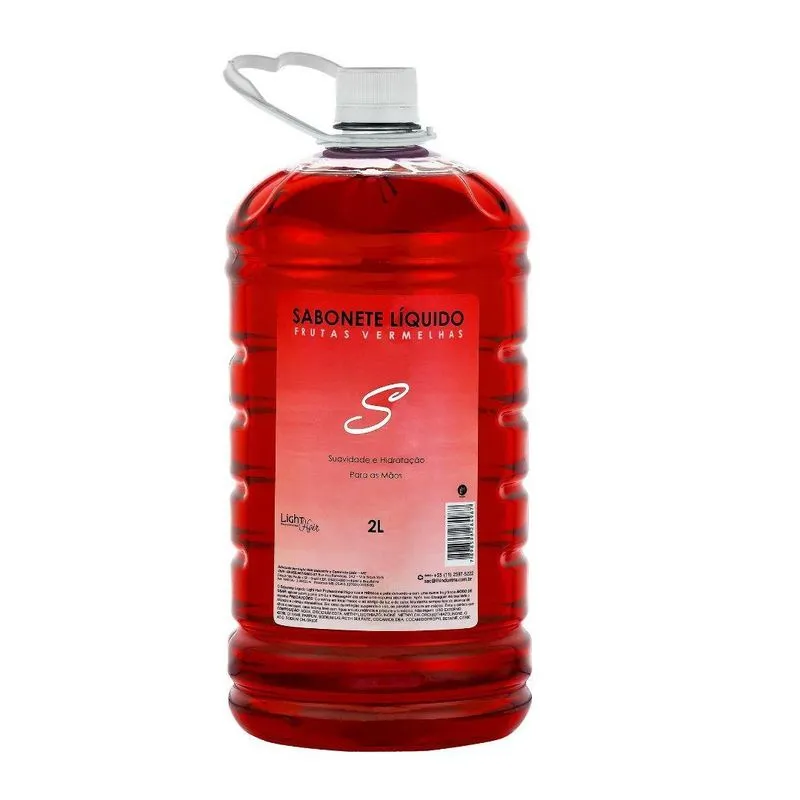 Sabonete Liquido Frutas Vermelhas - 2l -