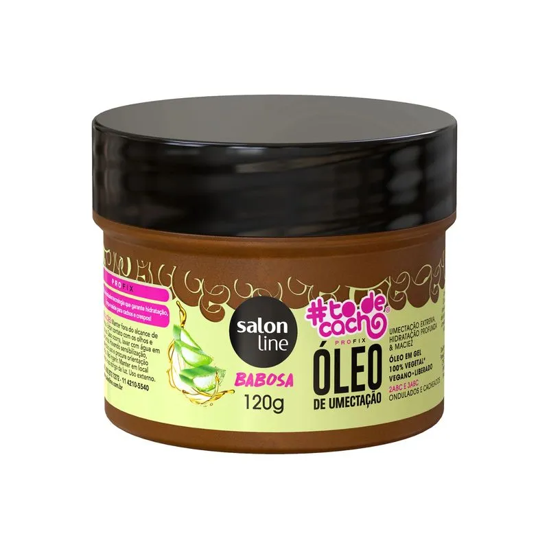 Óleo de Umectação Babosa #todecacho Salon Line 120g