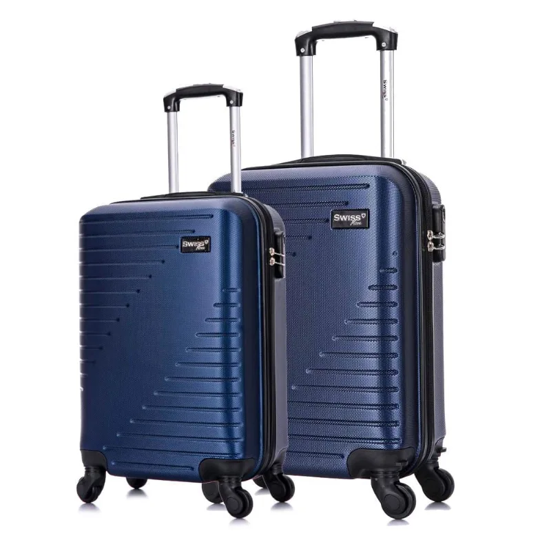 Conjunto Mala de Viagem PP e P Chicago Swiss Move Azul - Salon Line