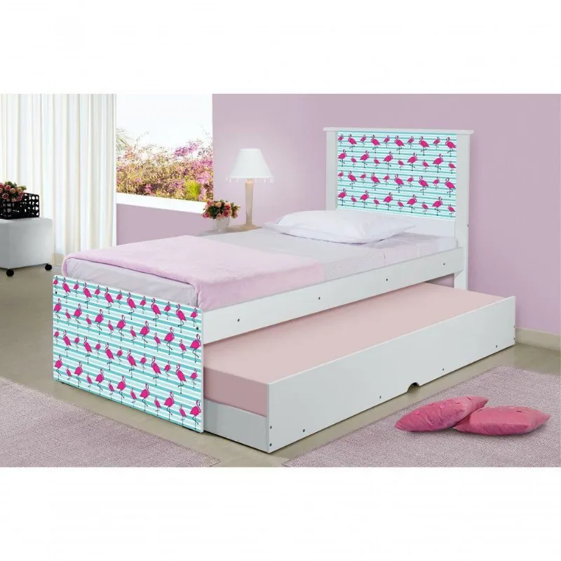 Cama Bicama Juvenil Flamingo