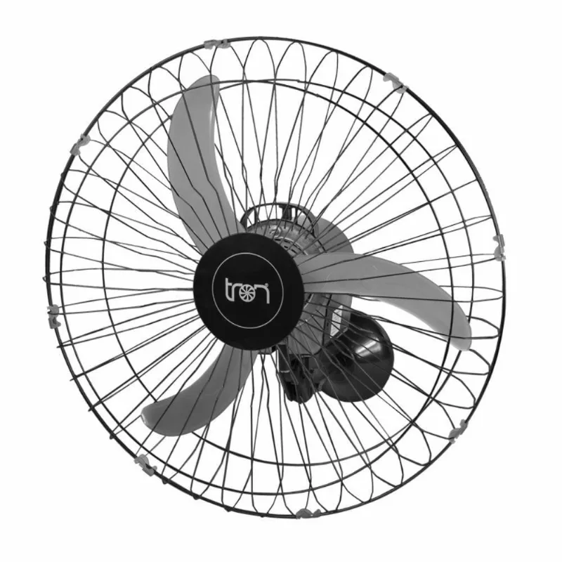 Ventilador De Parede Oscilante 60 Cm 220V Preto 220V