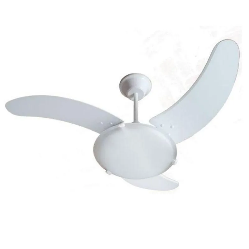Ventilador De Teto Aura Branco 110V 3 Pás Brancas 110V