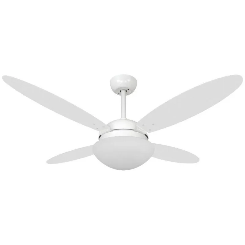 Ventilador De Teto Luna Branco Ou Tabaco 127V 110V