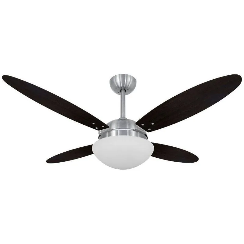 Ventilador De Teto Luna Branco Ou Tabaco 127V 110V