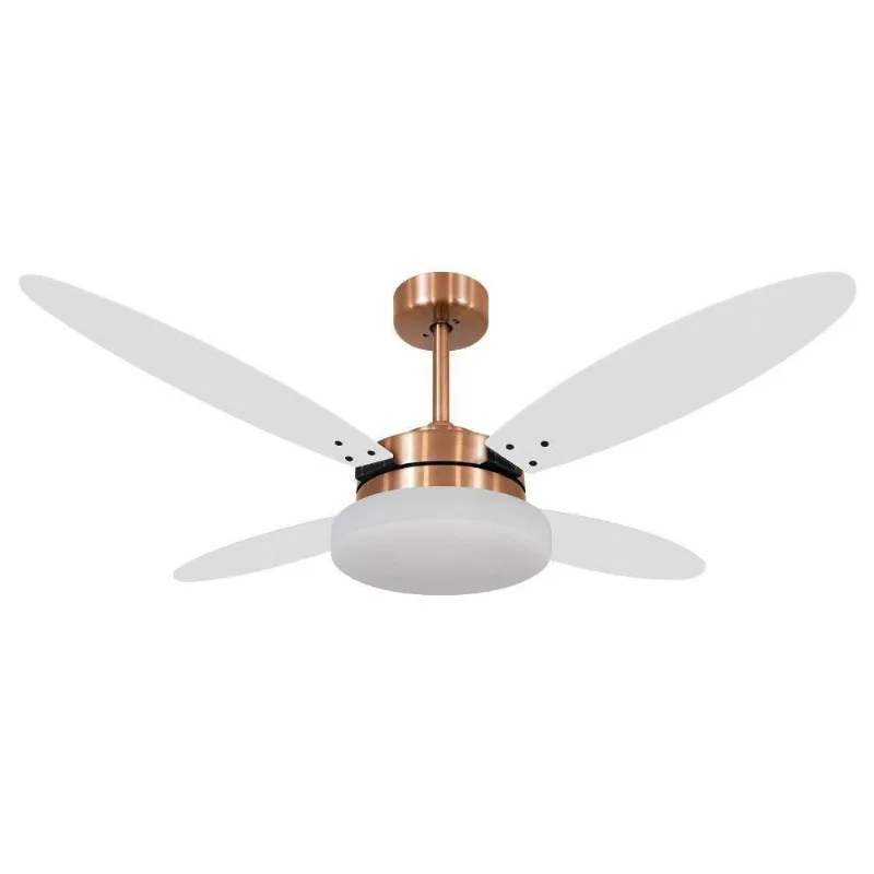 Ventilador De Teto Luna Branco Ou Tabaco 220V 220V