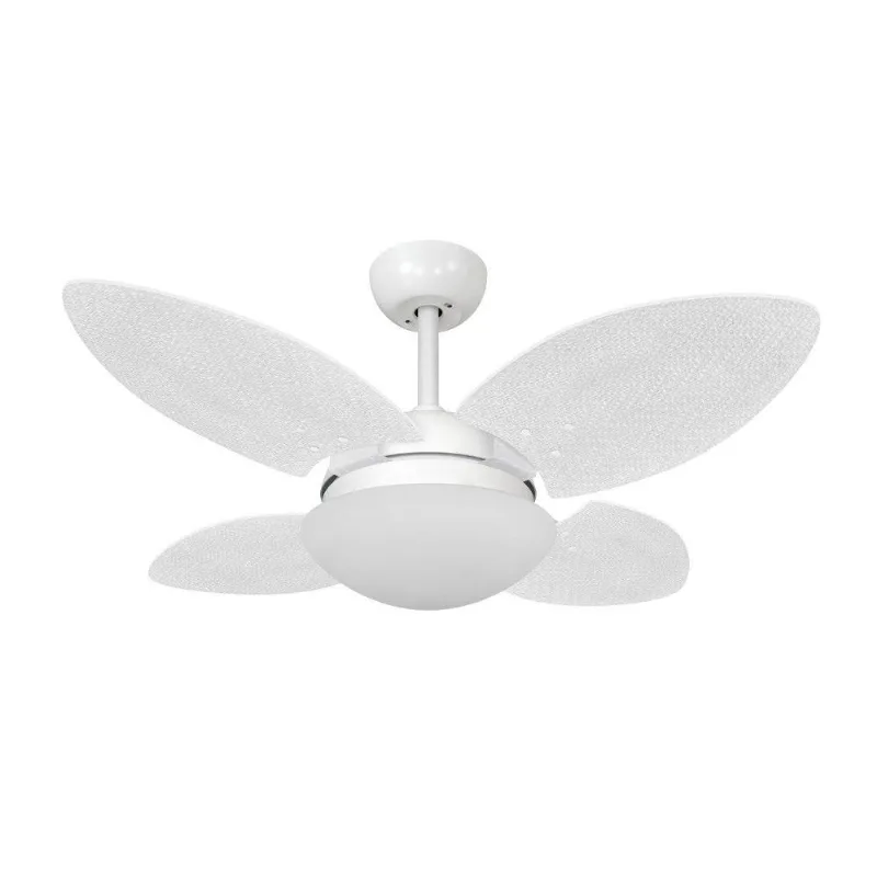 Ventilador De Teto Lil Prince Premium Branco 127V 110V