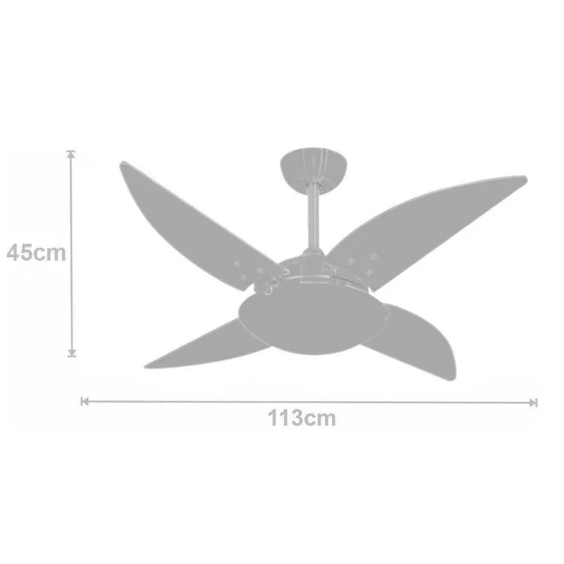 Ventilador De Teto Iv Branco 220V 220V