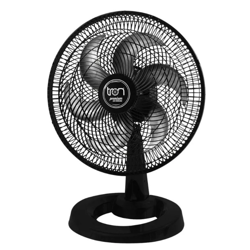 Ventilador Médio Maggie Preto Oscilante 127V 110V