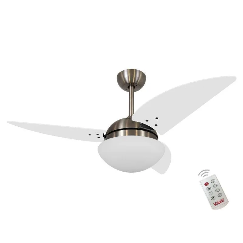 Ventilador Clear Branco 127V E Controle Remoto 110V