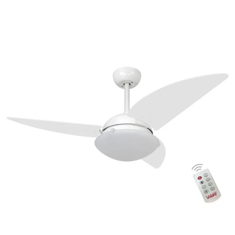 Ventilador Clear Branco 127V E Controle Remoto 110V