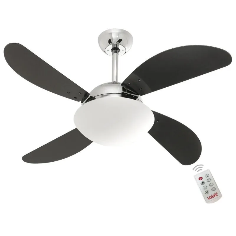 Ventilador Air Preto 220V E Controle Remoto 220V