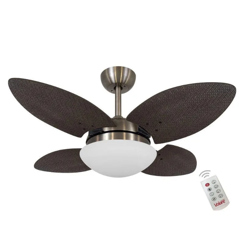 Ventilador Lil Prince Premium Tabaco 127V E Controle Remoto 110V