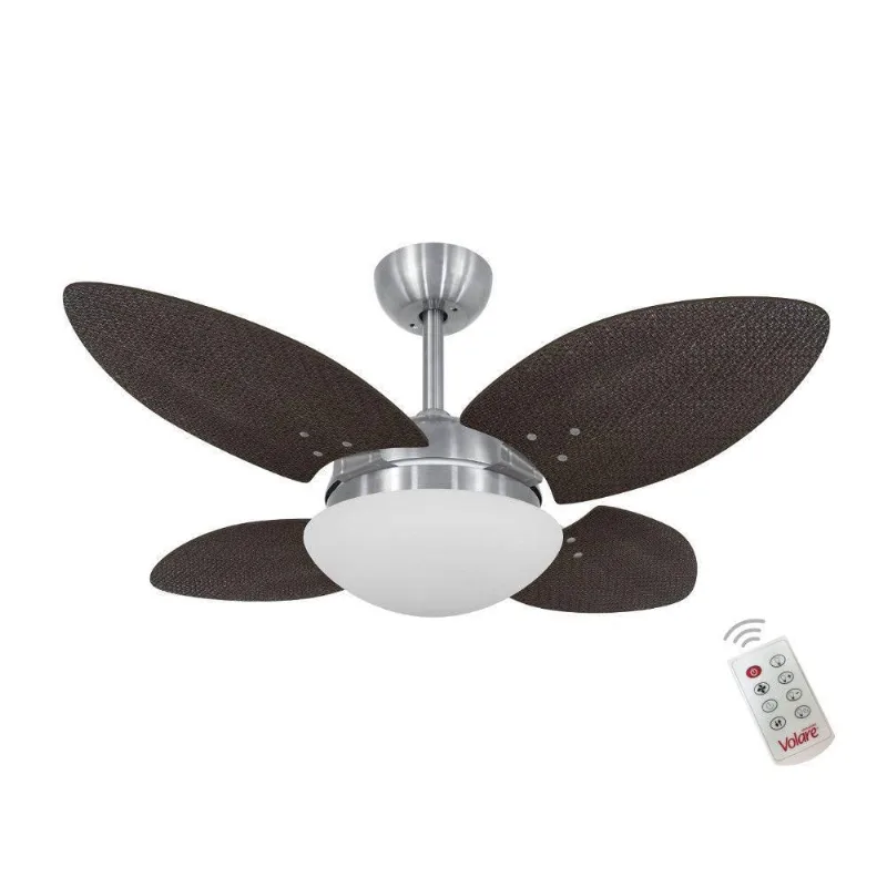 Ventilador Lil Premium Tabaco 127V E Controle Remoto 110V