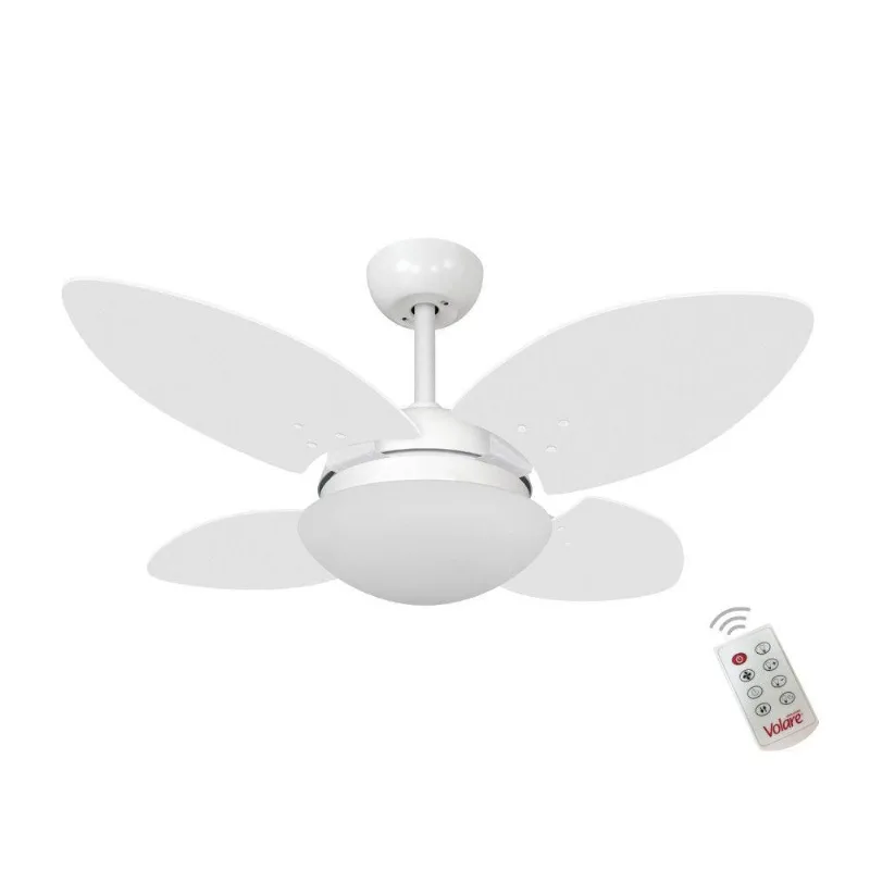 Ventilador Lil Prince Branco 127V E Controle Remoto 110V
