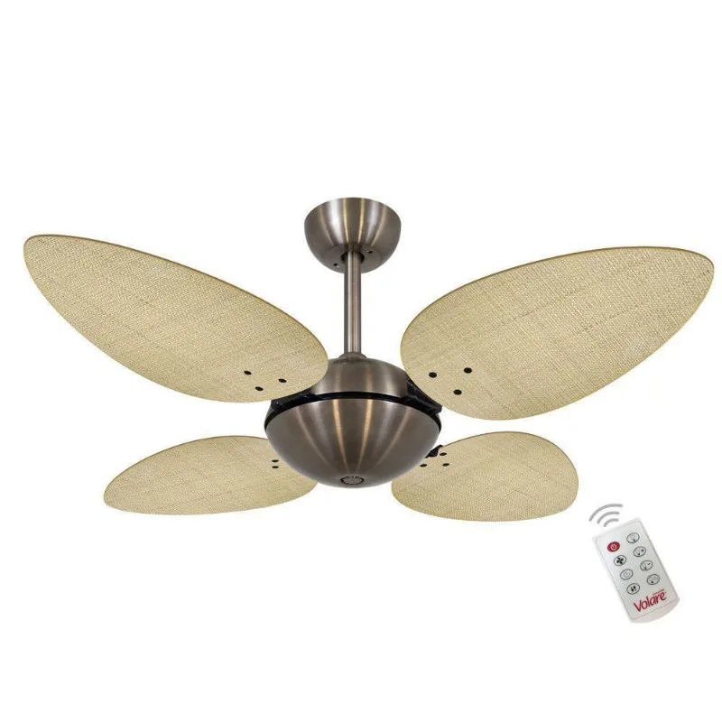 Ventilador Off Premium Natural 127V E Controle Remoto 110V