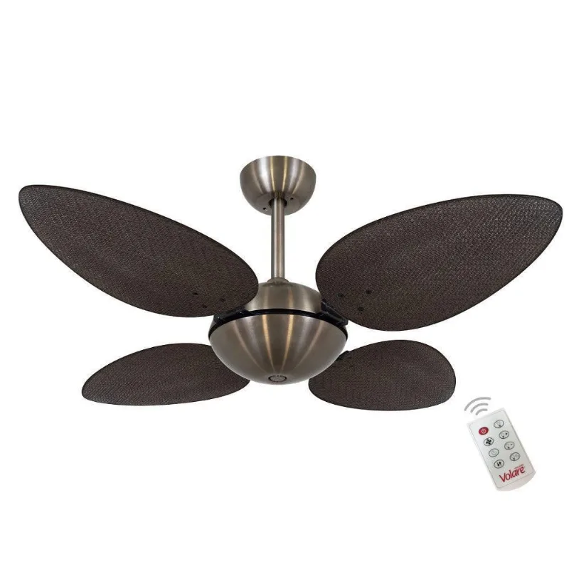 Ventilador Off Premium Tabaco 127V E Controle Remoto 110V