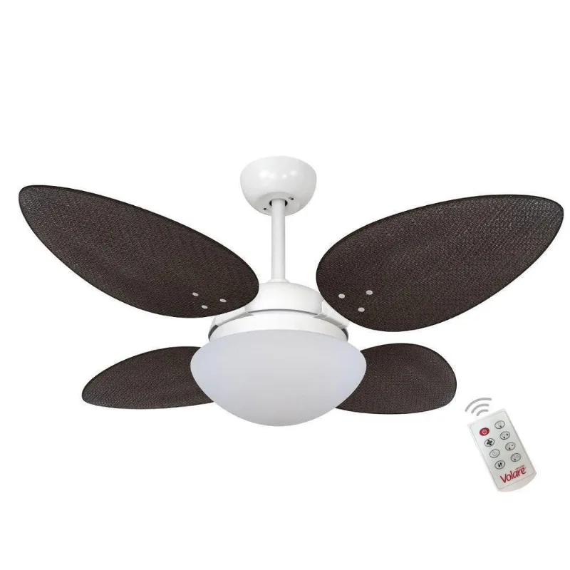 Ventilador Premium Tabaco 127V E Controle Remoto 110V
