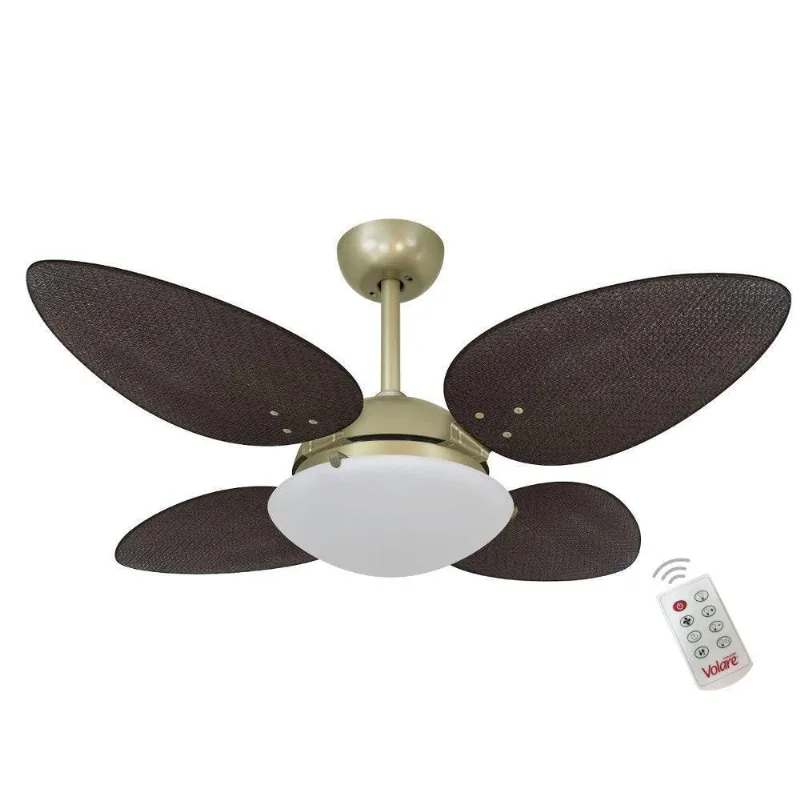 Ventilador Premium Tabaco 220V E Controle Remoto 220V