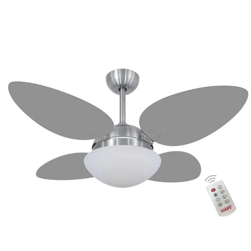 Ventilador Prince Iv Titanio 127V E Controle Remoto 110V