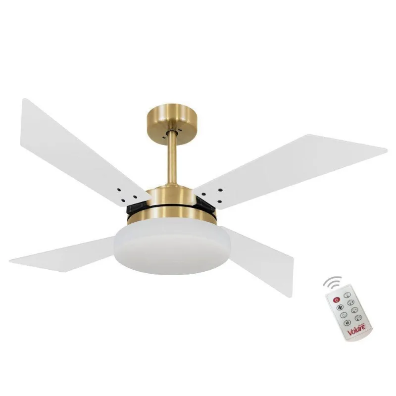 Ventilador Tecno Branco 127V E Controle Remoto 110V