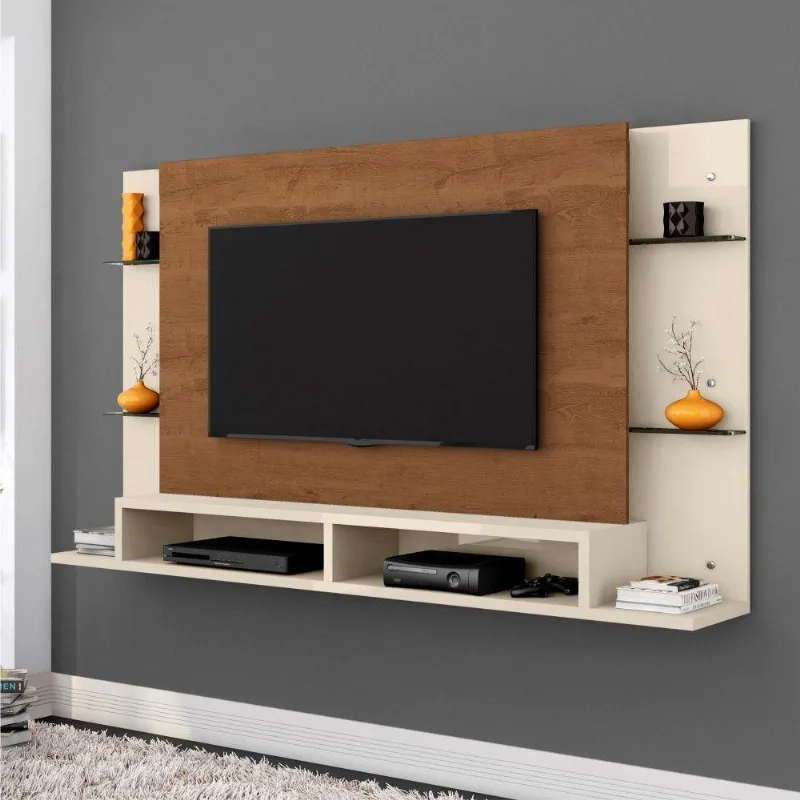 Painel Para Tv Dawe Off White Nature