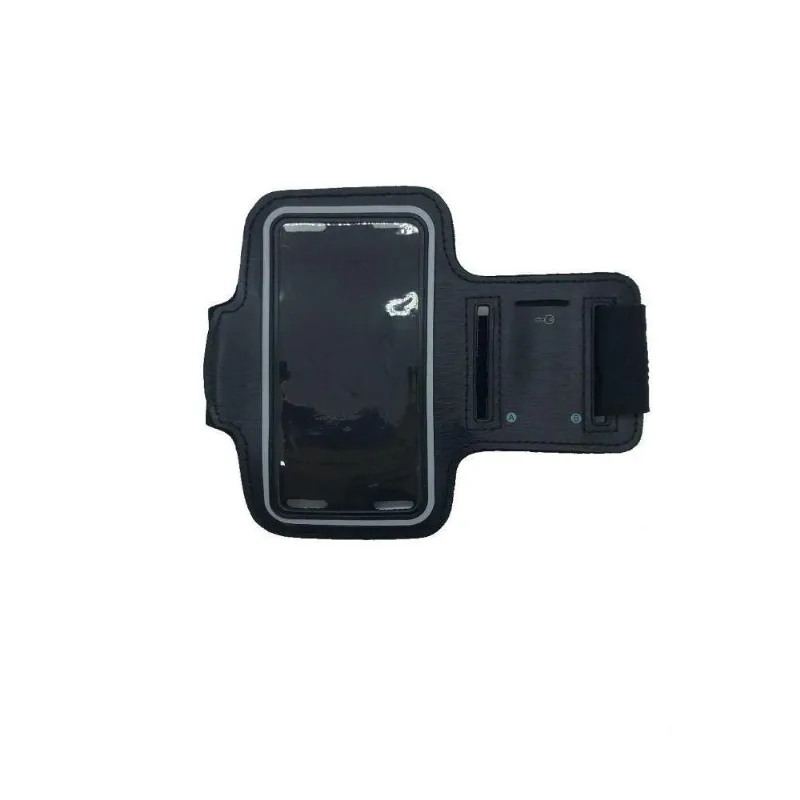 Capa de Celular Braçadeira Corrida Academia Preta Tamanho G