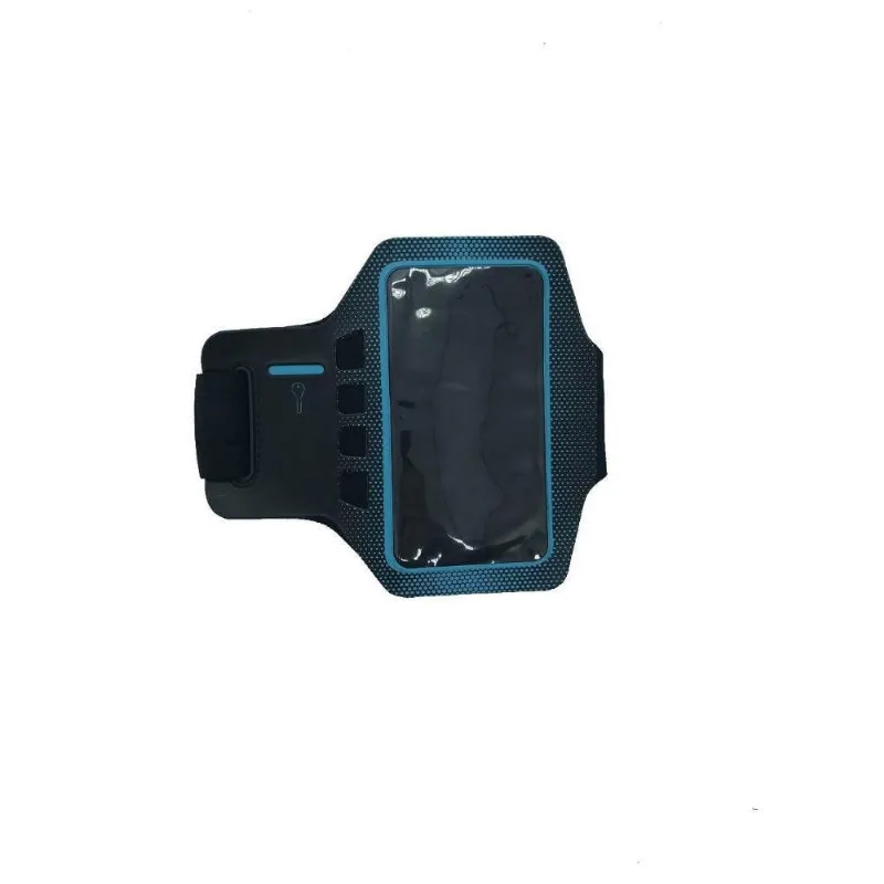Capa de Celular Braçadeira Corrida Academia Azul Tamanho G
