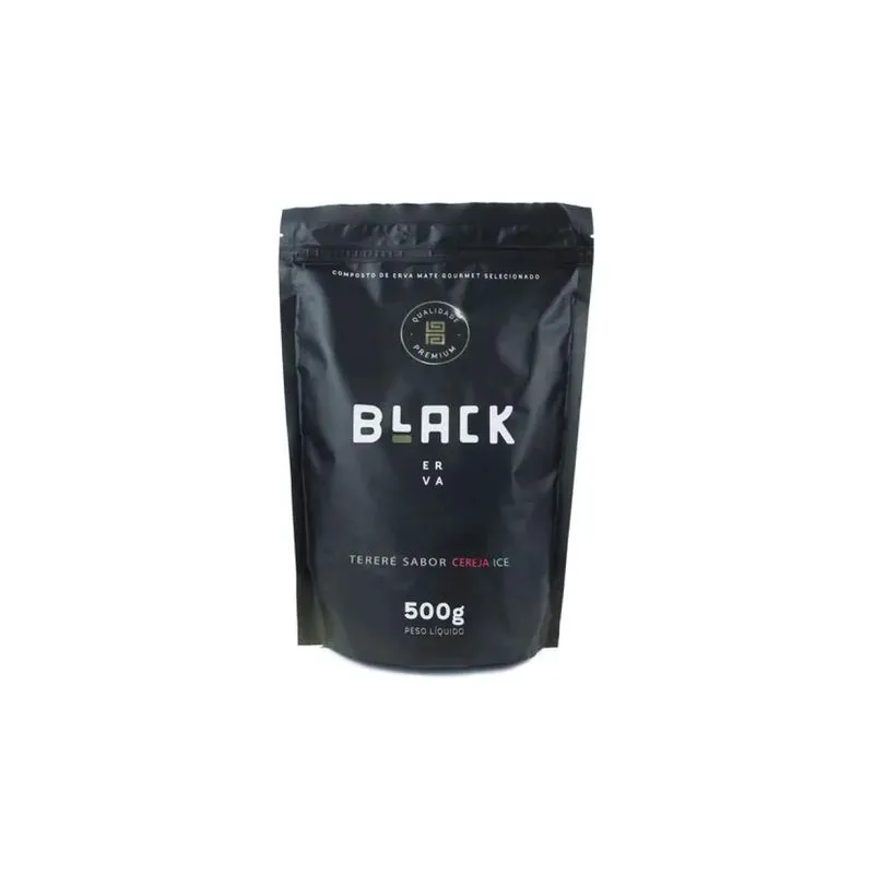 Erva Mate Terere Black Erva Qualidade Cereja 500g Sabores