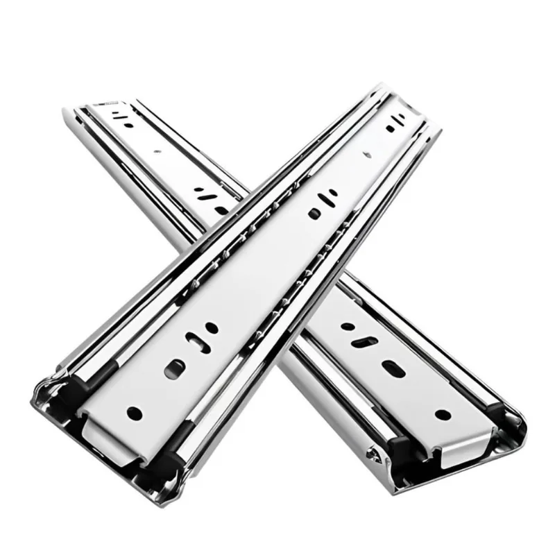 Kit 2 Corrediças Gaveta Telescópica Light 40Cm Com Parafusos