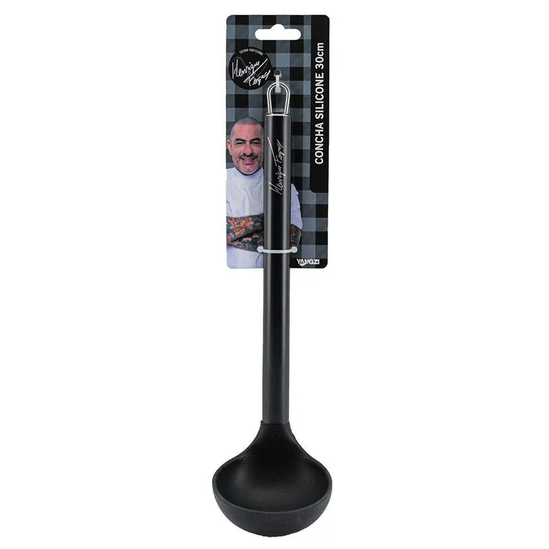 Concha De Feijão Silicone 30cm Aço Inox Henrique Fogaça