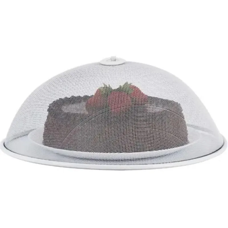 Tela Protetor De Alimentos 25cm Branca Tampa Bolo Yangzi