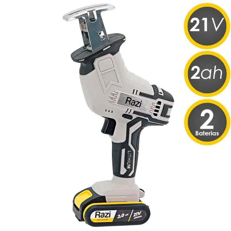 Mini Serra Sabre 6 2 Bat 21V 1200W 4300Rpm Rzssb21 Razi Un