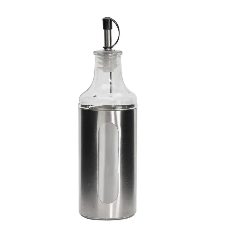 Galheteiro Vidro Com Inox 350ml Premium - Yangzi