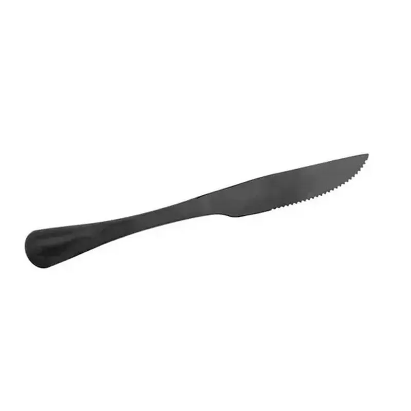 Jogo Faca Churrasco Inox Ibiza Black Com 6 - Tuut