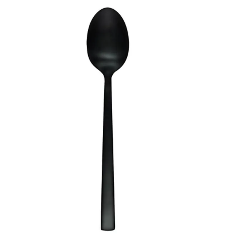 Jogo Colher De Mesa Inox Ibiza Black Com 6 - Tuut