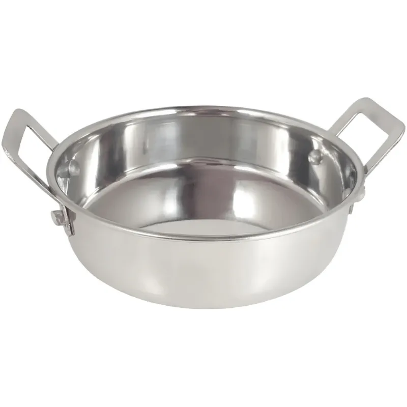 Panela em Aço Inox 16x12x3,5cm - TUUT