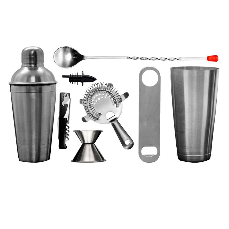 Kit Bar Man Jogo Completo Drinks E Bebidas 13pçs Inox Yangzi