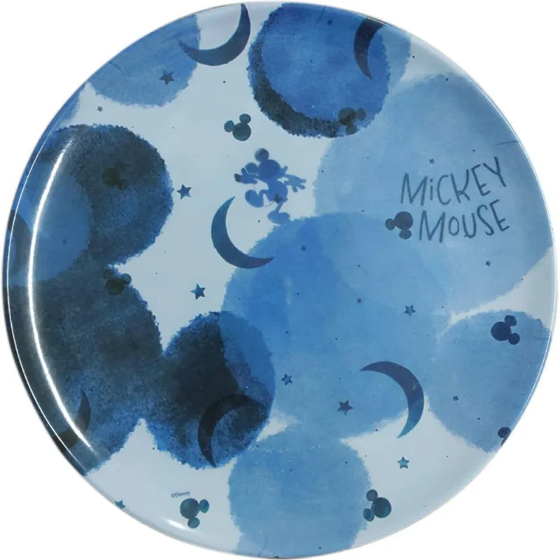 Prato Sobremesa Infantil Mickey Melamine 20cm Constelação